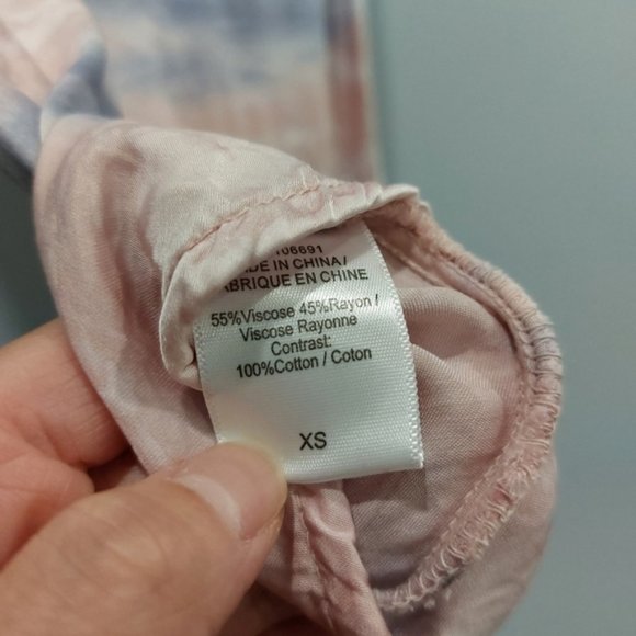 Young Fabulous Broke Tie Dye Sleeveless V-neck Tank - Picture 6 of 6